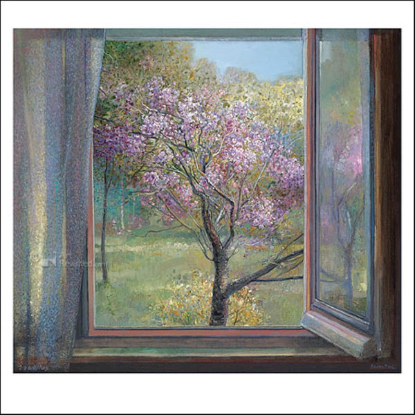 Spring view II by Rein Pol - 6 X 6" (Greeting Card)