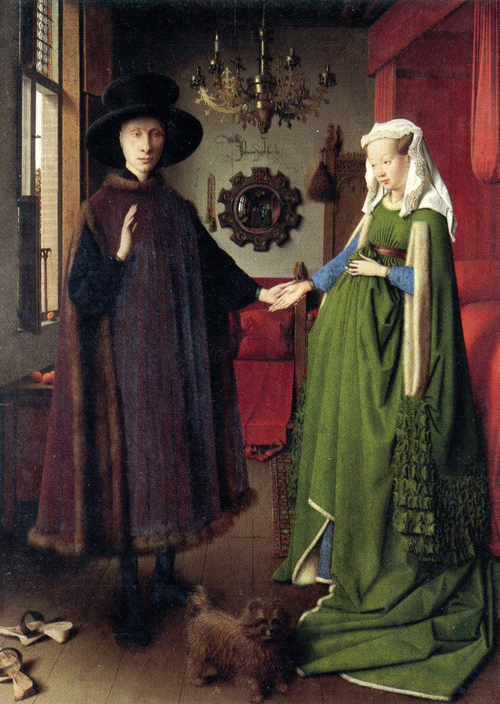 The Arnolfini Portrait, 1434 by Jan Van Eyck - 5 X 7 Inches (Greeting Card)