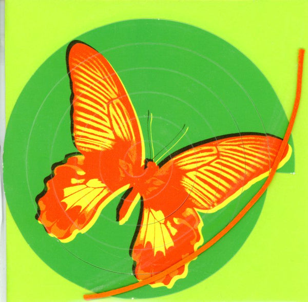 Red Butterfly by Dabiel Norman (Spiral) - 5 X 5 Inches (Mobile Greeting Card)