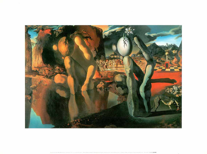 Metamorphosis of Narcissus, 1937 by Salvador Dali - 12 X 16 Inches (Art Print)