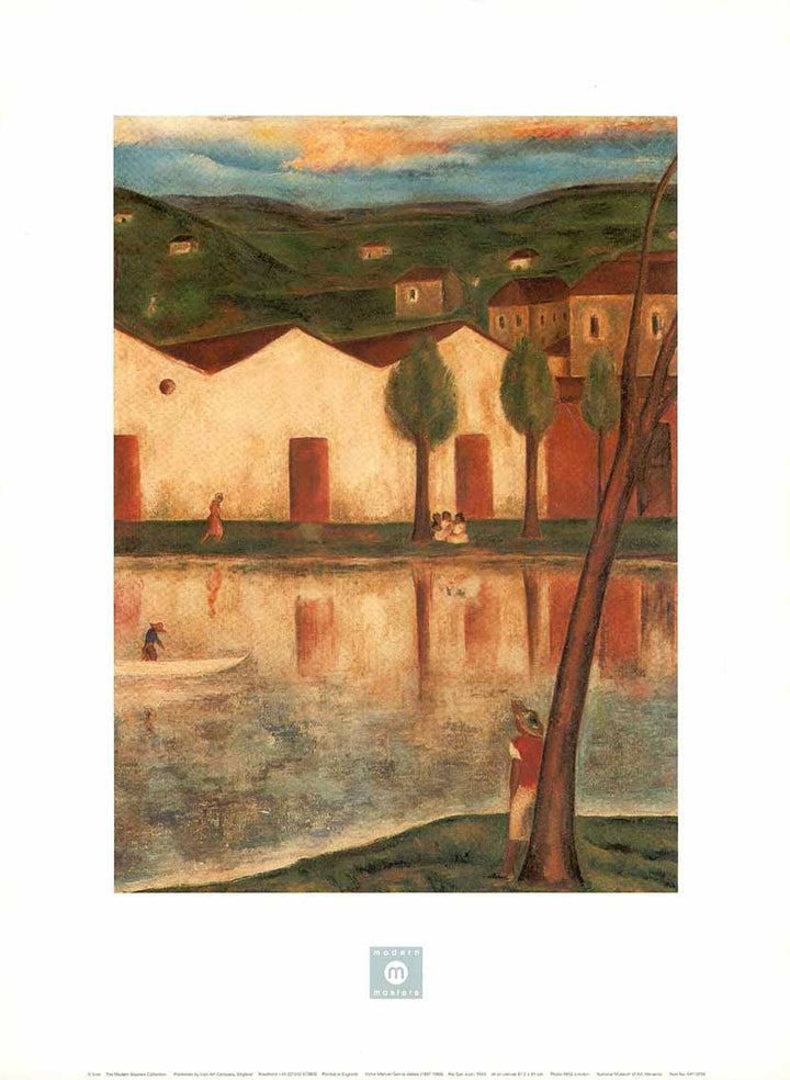 Rio Jan Juan, 1943 by Victor Manuel Valdes - 12 X 16 Inches (Art Print)