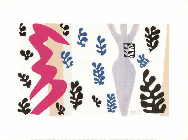 Le Lanceur de Couteaux, 1943-44 by Henri Matisse - 12 X 16 Inches (Art Print)