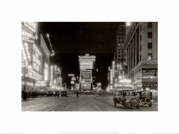 Times Square NYC - 12 X 16 Inches (Art Print)