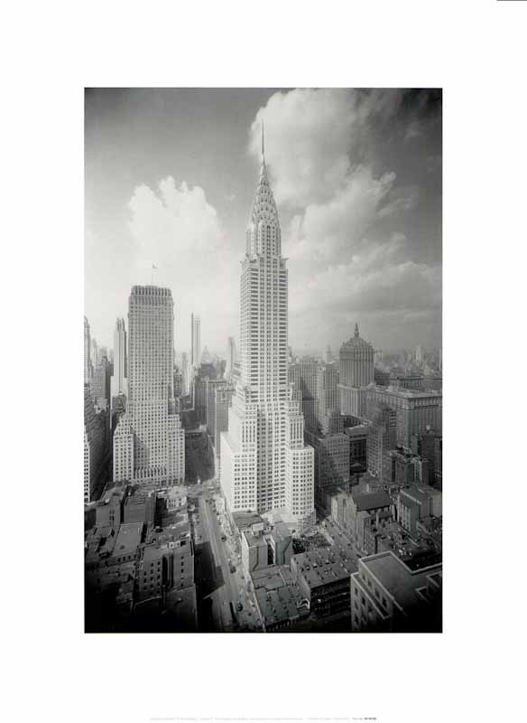 Chrysler Building by NYC - 12 X 16 Inches (Art Print)