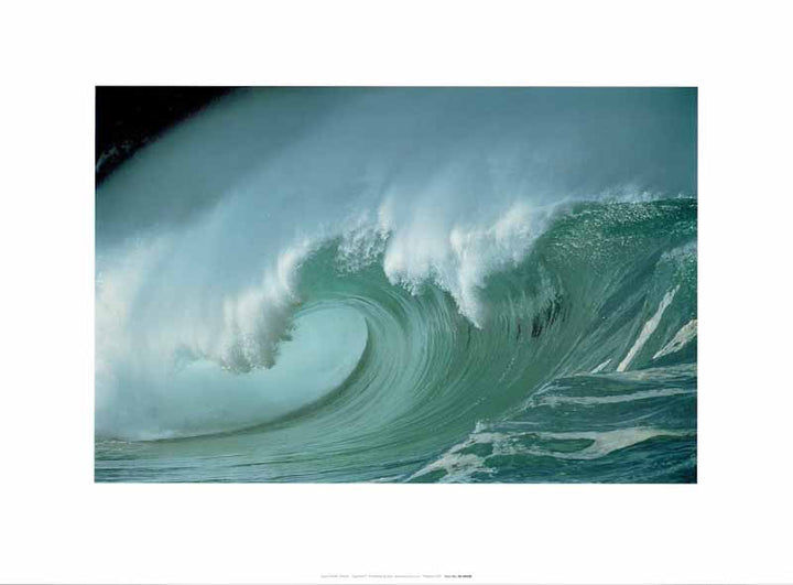 Waves by Jason Childs - 12 X 16 Inches (Art Print)