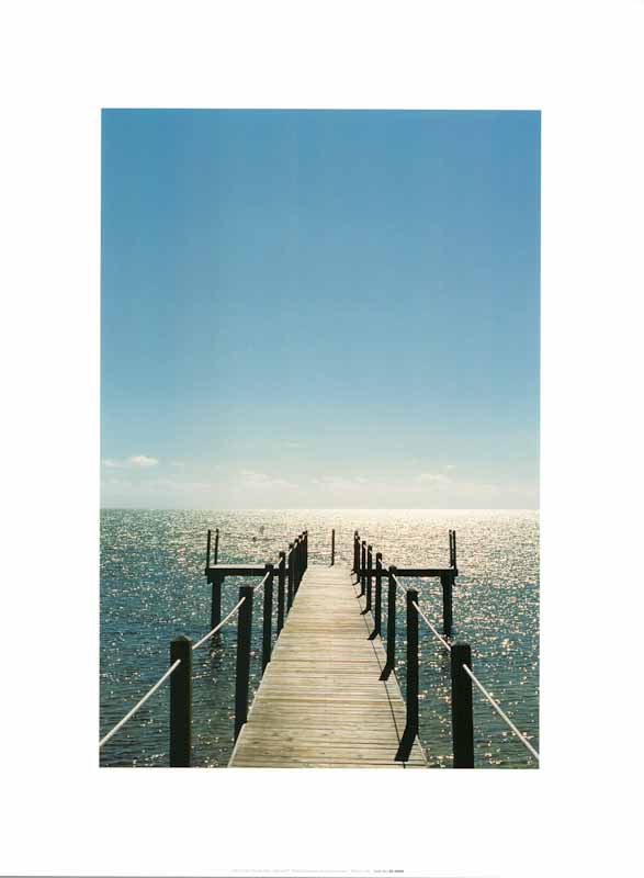 Florida Jetty by Grant Faint - 12 X 16 Inches (Art Print)