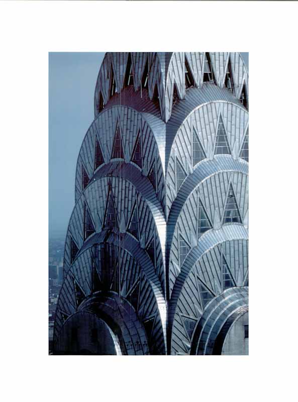 Chrysler Building by Maurice Harmon - 12 X 16 Inches (Art Print)