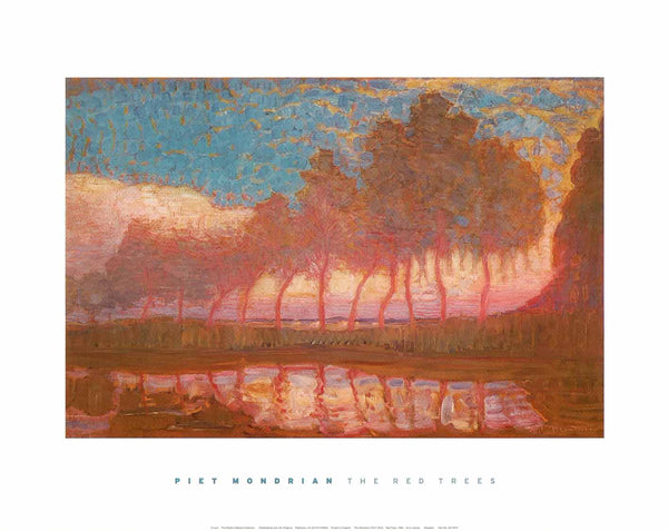 Red Trees, 1908 by Piet Mondrian - 16 X 20 Inches (Art Print)