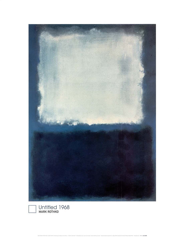 Untitled, 1968 by Mark Rothko - 16 X 20 Inches (Art Print)