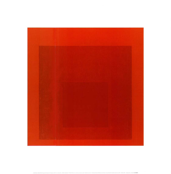 Homage to the Square, 1970 by Josef Albers - 16 X 16 Inches (Art Print)