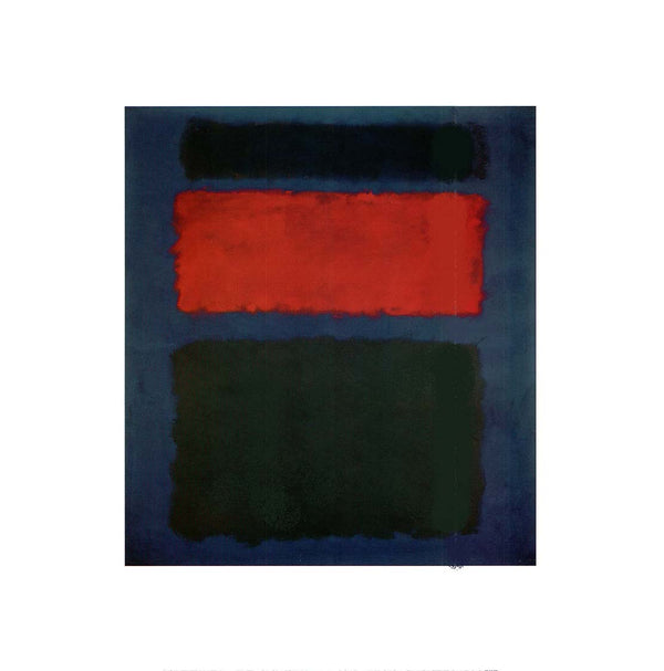 Untitled, 1960 by Mark Rothko - 16 X 16 Inches (Art Print)