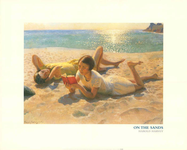 On the Sands by Harold Harvey - 16 X 20 Inches (Art Print)