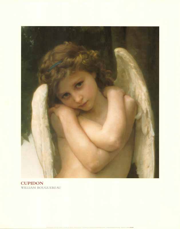 Cupidon by William Bouguereau - 16 X 20 Inches (Art Print)