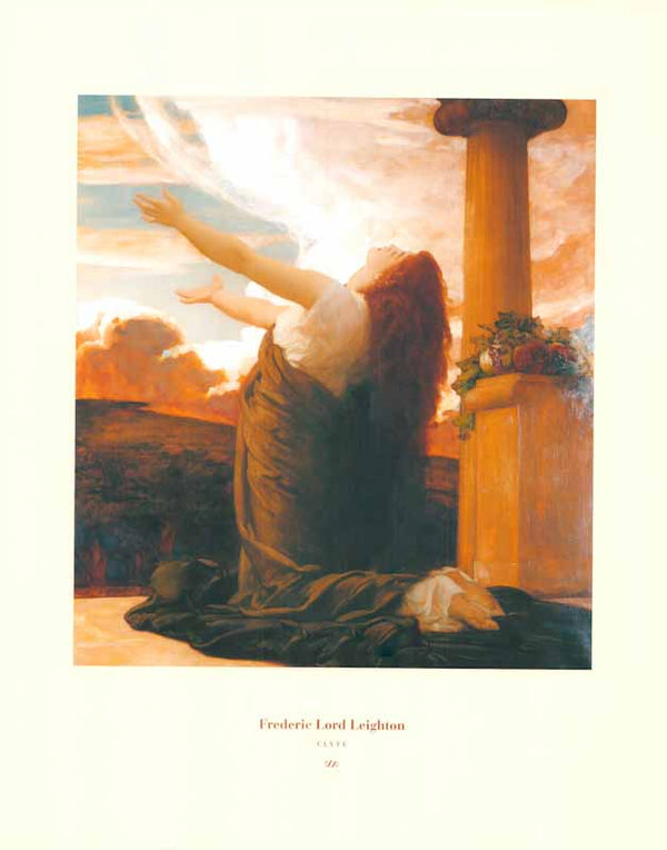 Clyte by Frederic Lord Leighton - 16 X 20 Inches (Art Print)