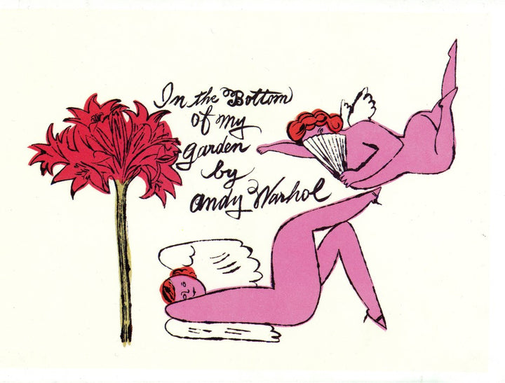 In the Bottom of my Garden by Andy Warhol - 5 X 7 Inches (Greeting Card)