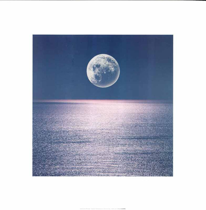 Ocean Moonlight by Krienke - 16 X 16 Inches (Art Print)