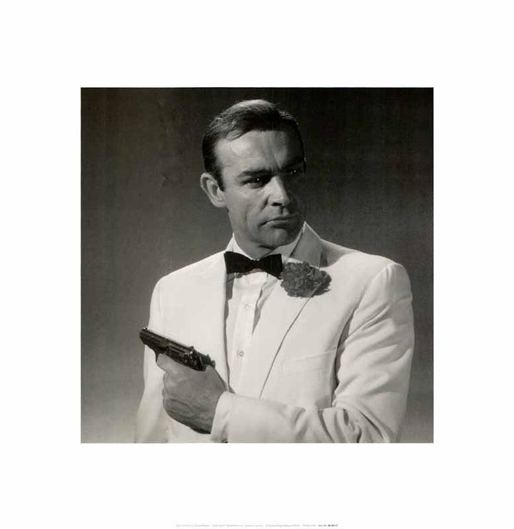 Sean Connery by George Rodger - 16 X 16 Inches (Art Print)