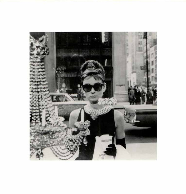 Audrey Hepburn In Shopping At Tiffanys - 16 X 16 Inches (Art Print)