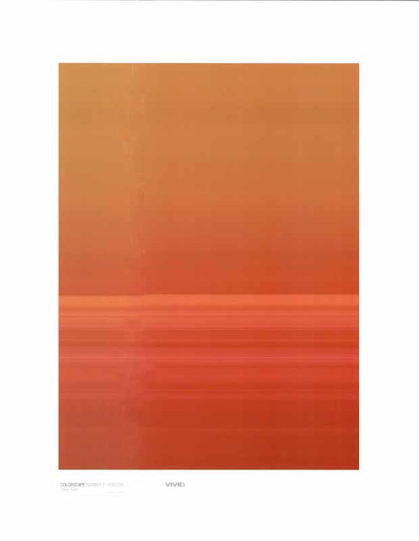 Colorscape 2 Horizon by Tobias Gallo - 16 X 20 Inches (Art Print)
