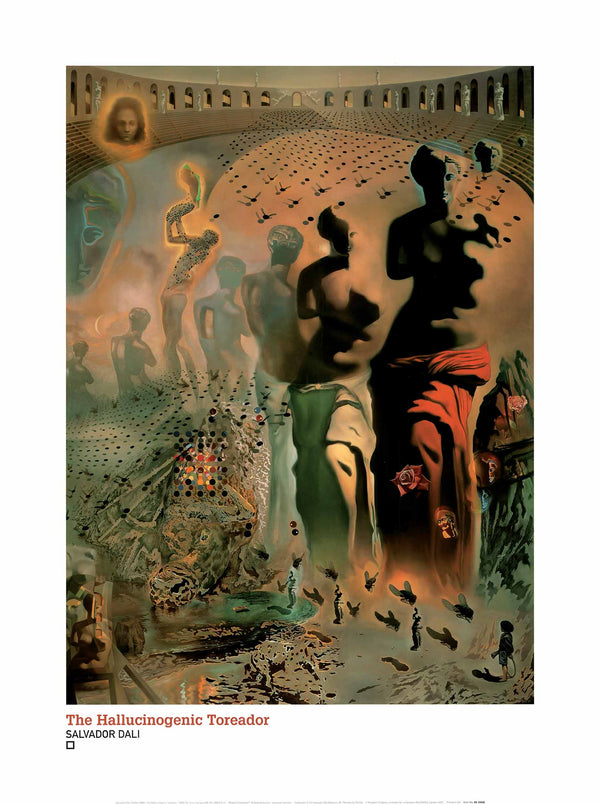 The Hallucinogenic Toreador, 1968-1970 by Salvador Dali - 24 X 32 Inches (Art Print)