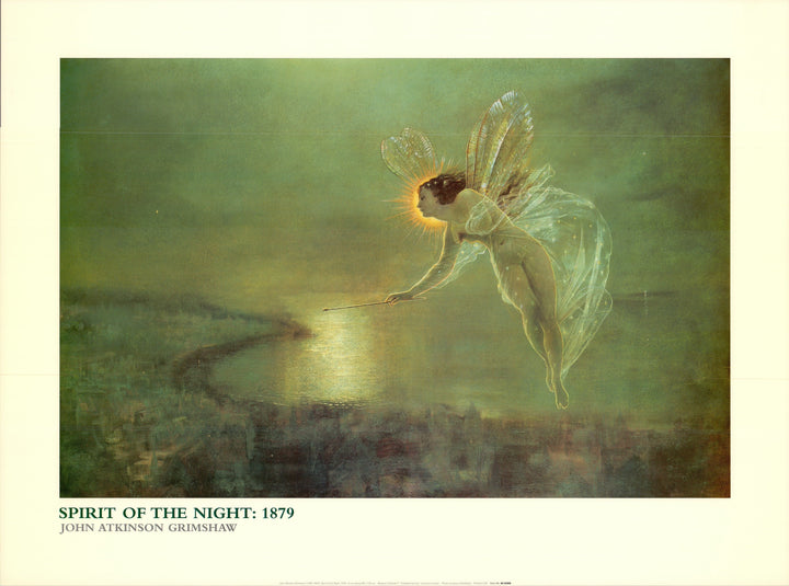 Spirit of the Night by John Atkinson Grimshaw - 24 X 32 Inches (Art Print)