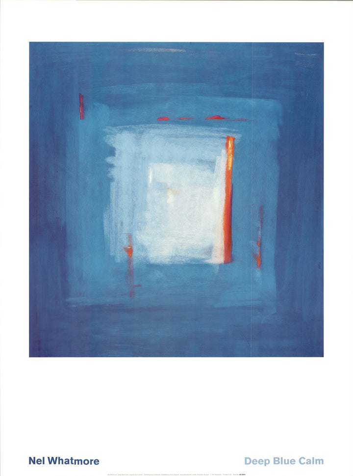 Deep Blue Calm by Nel Whatmore - 24 X 32 Inches (Art Print)