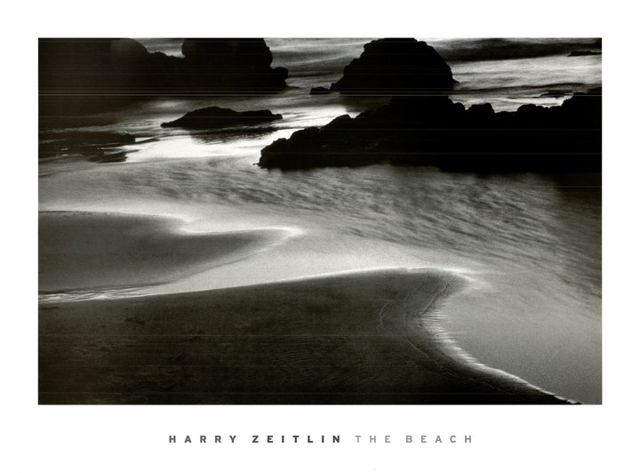 The Beach by Harry Zeitlin - 24 X 32 Inches (Art Print)