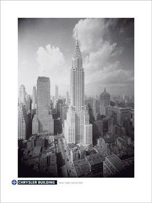 Chrysler Building by New York Collection - 24 X 32 Inches (Art Print)