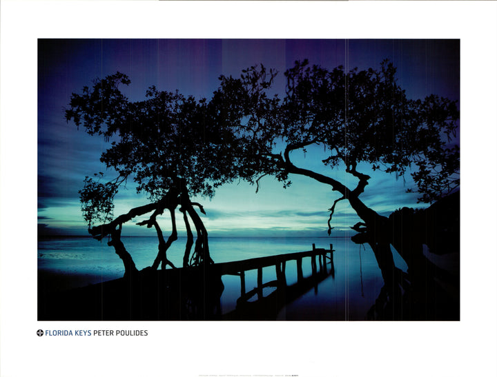 Florida Keys by Peter Poulides - 24 X 32 Inches (Art Print)