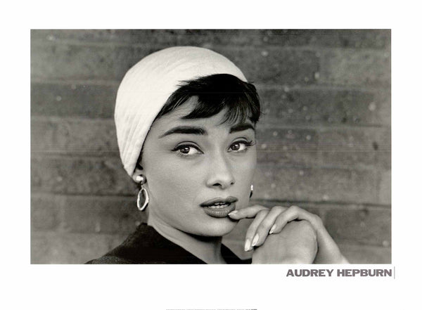Audrey Hepburn by Dennis Stock - 24 X 32 Inches (Art Print)