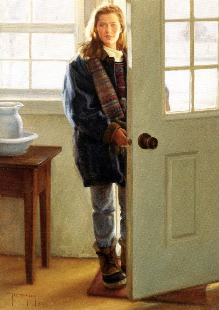At the Back Door by Robert Duncan - 5 X 7" (Greeting Card)