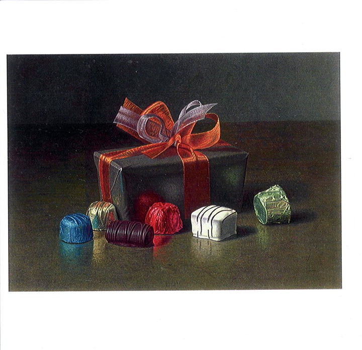 Belgian Chocolates I by Eric De Vree - 6 X 6 Inches (Greeting Card)