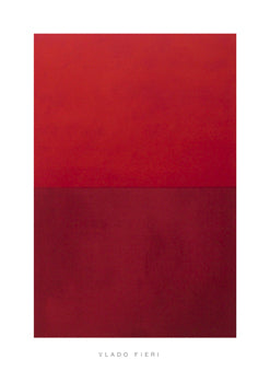 Monochrome Red, 2005 by Vlado Fieri - 32 X 44 Inches