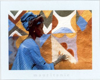 Une Femme en Afrique Occidentale by Margaret Courtney- Clarke - 10 X 12 Inches (Art Print)