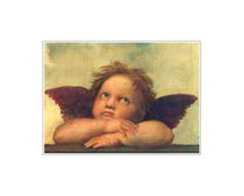 The Sistine Madonna (detail) by Raphael - 10 X 12 Inches (Art Print)