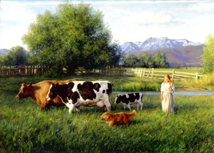 Country Girl by Robert Duncan - 5 X 7" (Greeting Card)