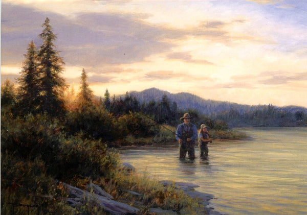 The River Lessons by Robert Duncan - 5 X 7 Inches (Greeting Card)