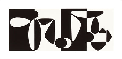 Tampico, 1953 by Victor Vasarely - 20 X 40 Inches (Silkscreen / Serigraph)