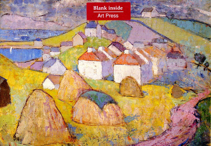 Landscape Near Hawick by Anne Redpath - 5 X 7 Inches (Greeting Card)