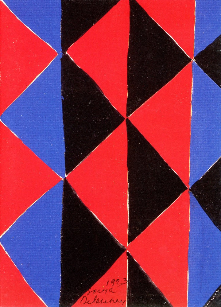 Arlequin, 1926 by Sonia Delaunay - 5 X 7 Inches (Greeting Card)