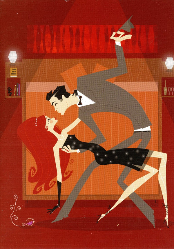 Tango by Delicatessen - 5 X 7 Inches (Greeting Card)