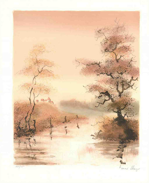 Autumn by Bernard Charoy - 16 X 20 Inches (Lithograph Numbered & Signed) 144/250