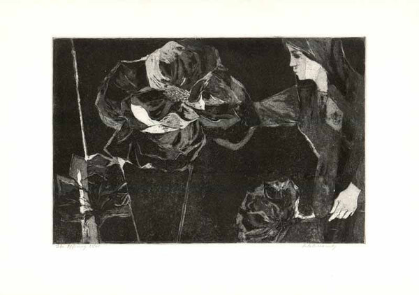 The Offering by Rita Briansky - 15 X 20 Inches (Lithograph Numbered & Signed) 15/50