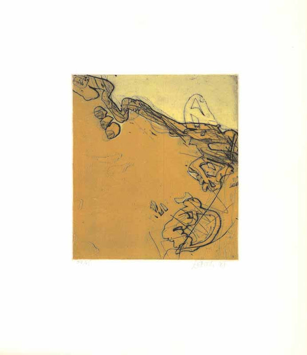 Do-Maru, 1977 by Robert Savoie - 15 X 17 Inches (Etching Titled, Numbered & Signed) 78/95