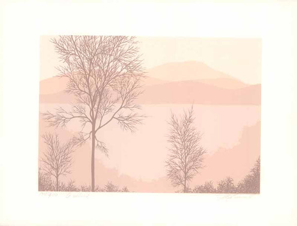 Le Calme by Girard - 9 X 12 Inches (Lithograph Numbered & Signed) 174/450