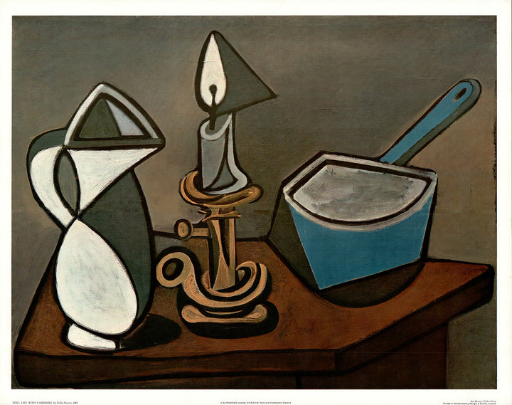 Still Life with Casserole, 1881 by Pablo Picasso - 19 X 24 Inches (Art Print)