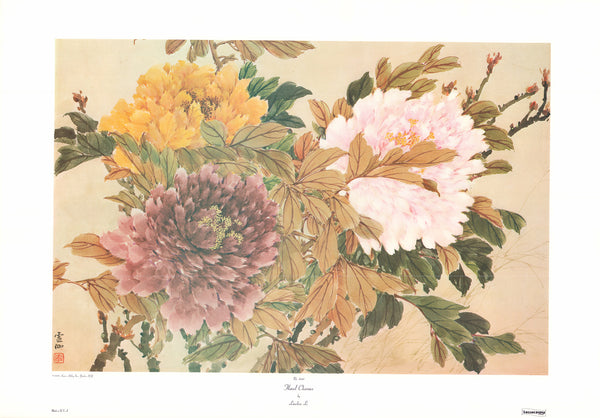 Floral Charms by Linchia Li - 23 X 33 Inches (Art Print)