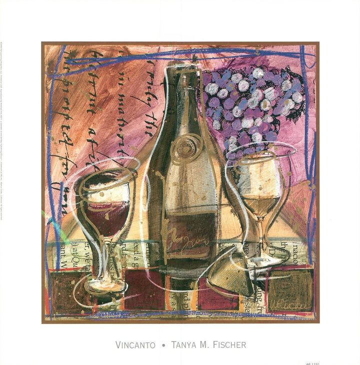 Vincanto by Tanya M. Fischer - 13 X 13 Inches (Art Print)