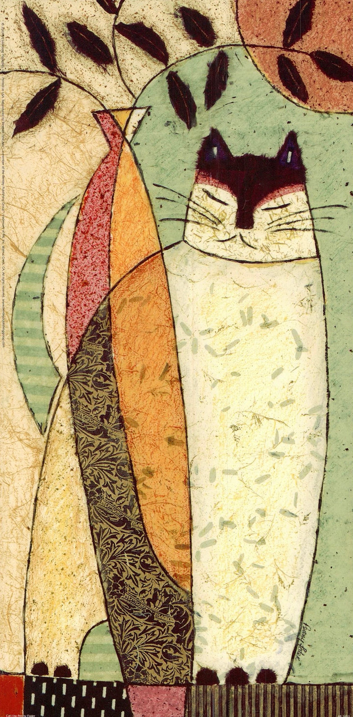 Cat I by Penny Feder - 8 X 16 Inches (Art Print)