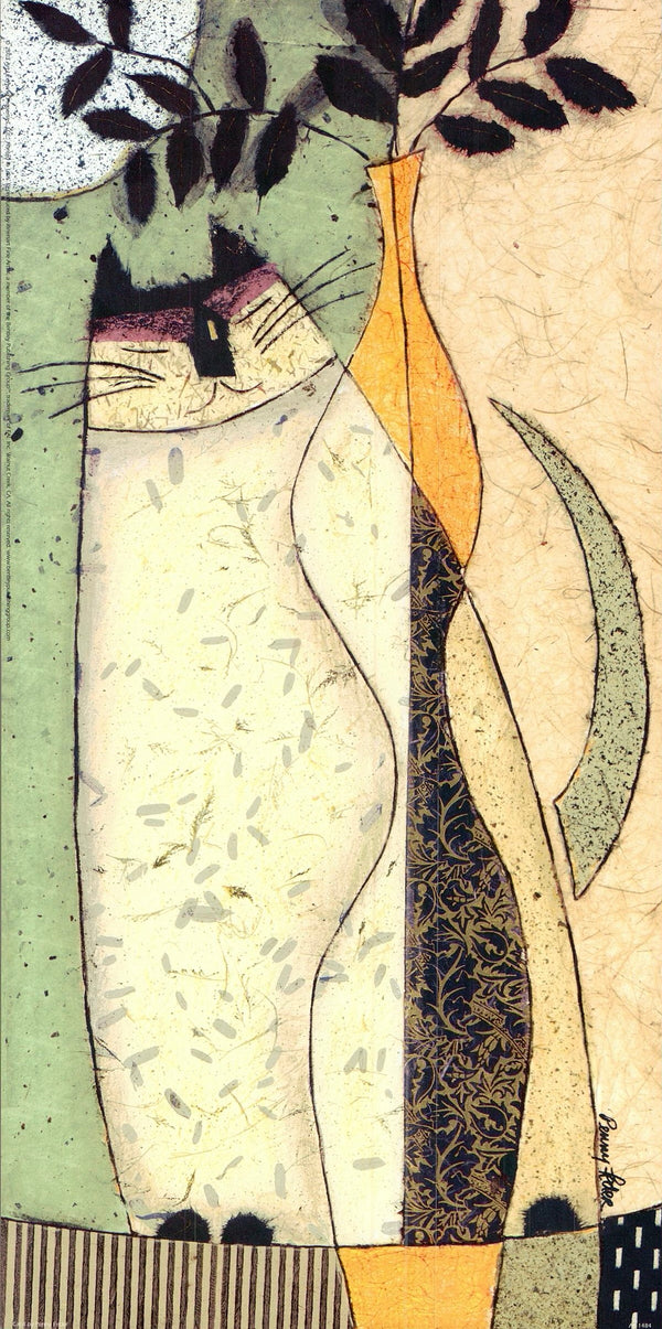 Cat II by Penny Feder - 8 X 16 Inches (Art Print)